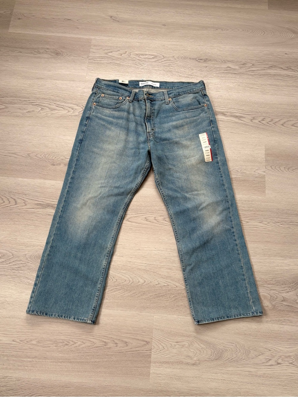 Levi Strauss Signature S61 Relaxed Jeans Mens Size: 36x29